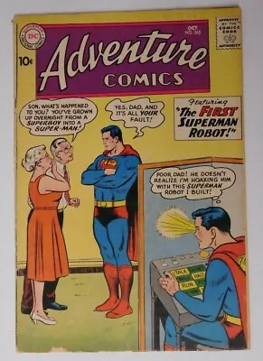Buy ADVENTURE COMICS #265 - Swan Cover - DC 1959 G Vintage Comic • 12.79£