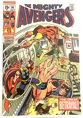 Buy Avengers. # 66. July 1969. Vfn/nm 9.0. Key 1st Appearance And Use Of Adamantuim. • 168.99£