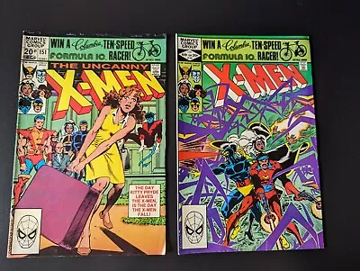 Buy The Uncanny X-Men 151, 154 - Marvel Comics • 10£