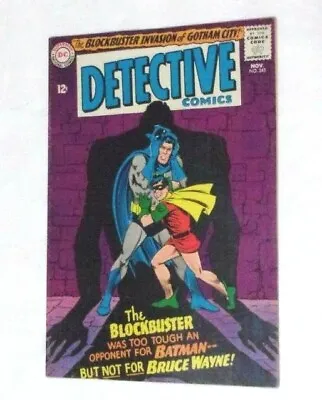 Buy Detective Comics #345 Sharp Fn+1965 1st App Blockbuster Elongated Man  • 79.03£