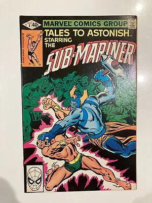 Buy Tales To Astonish - Sub-Mariner #4 (1980) Very Good Condition • 4.50£