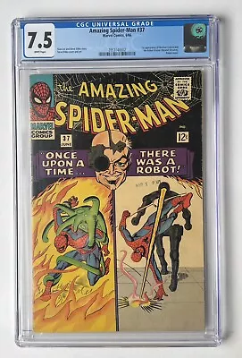 Buy Amazing Spider-man #37 - CGC 7.5 , Key First Appearance Of Norman Osbourne • 428£