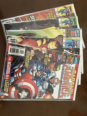 Buy Marvel Captain America Sentinel Of Liberty Lot Inc 8 & 9 Keys First Falcon As Ca • 4.99£