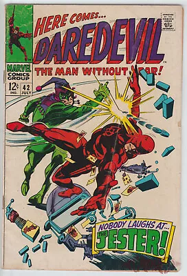 Buy Daredevil #42 (01/1968) Marvel Comics GD+ Conditions • 53.57£