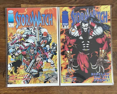 Buy Stormwatch #1 & #8 Lot Image Comics Ripclaw! • 3.65£