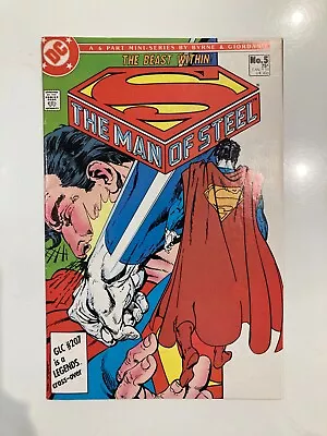 Buy Man Of Steel #5 - 1986 - Very Good Condition • 3.50£