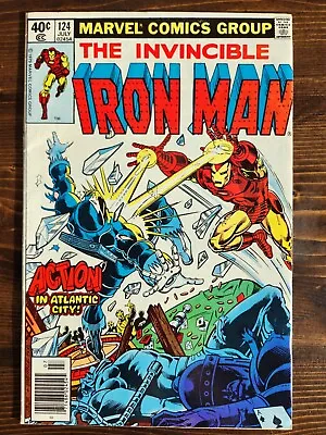 Buy Invincible Iron Man, The #124 - 1979 Marvel - Cover John Romita Jr. & Bob Layton • 9.59£