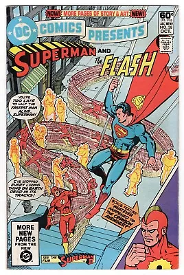 Buy DC Comics Presents No 38 Oct 1981 (VFN-) (7.5) Superman And The Flash • 5.99£