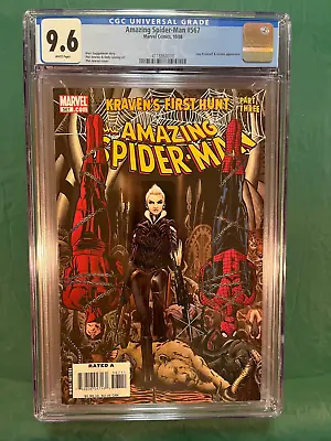 Buy Amazing Spiderman 567 CGC 9.6 Marvel 2008 1st Appearance Sasha Kravinoff Cover! • 63.95£