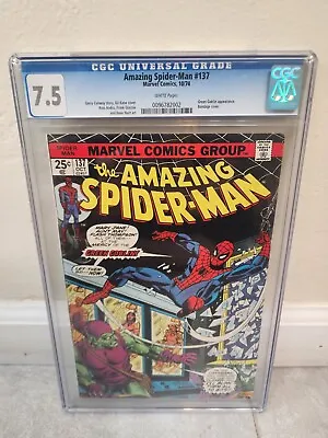 Buy Amazing Spider-man #137 CGC 7.5 • 63.25£