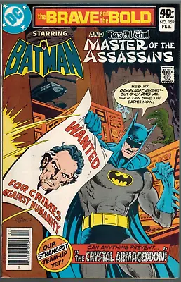 Buy Brave & The Bold 159  Batman & Ra's Al Ghul!  VF-  1980 DC Comic • 5.56£
