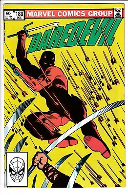 Buy DAREDEVIL #189, DEATH OF STICK, Marvel Comics (1982) • 9.95£