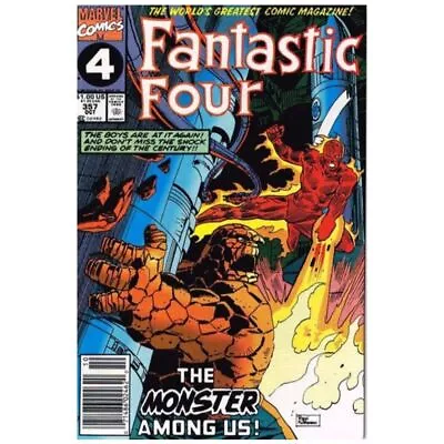 Buy Fantastic Four (1961 Series) #357 Newsstand In F + Condition. Marvel Comics [h~ • 2.77£