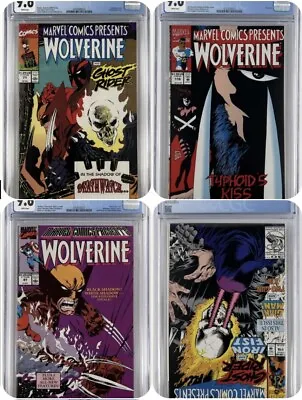 Buy Marvel Comics Presents Wolverine U -pick # 47 71 Or 116 CGC 9.6 No 9.8 • 27.88£