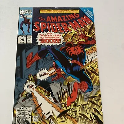 Buy Amazing Spider-man #364 Shocker Appearance *1992* Newsstand • 2.25£