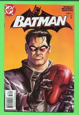 Buy Batman #638 Batman Red Hood MID-GRADE 2005 White Pages 2ND Print ID: 23-377 • 31.77£