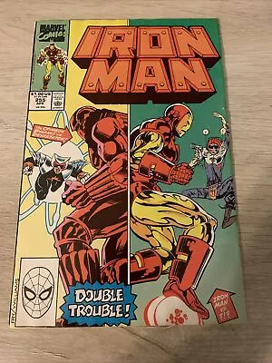 Buy Iron Man #255 Crimson Vs Devastator Iron Man Vs ?!? Double Trouble Marvel Comics • 3.20£