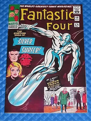 Buy Fantastic Four #50 Facsimile Cover Marvel's Greatest Reprint Int Silver Surfer • 39.52£