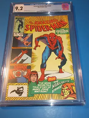 Buy Amazing Spider-man #259 Bronze Age Hobgoblin CGC 9.2 NM- Beauty Wow • 47.43£
