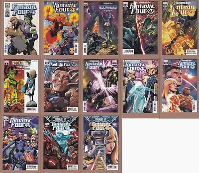 Buy Fantastic Four 38-48 (Marvel, Dan Slott, 2022) Reckoning War Story - 13 Issues • 24.13£