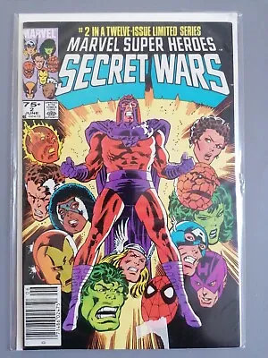 Buy Marvel Super Heroes Secret Wars # 2 Jim Shooter, Mike Zeck 1984 NEW MOVIE.??  • 40£