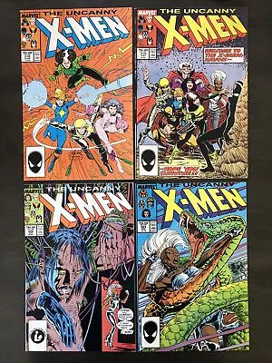 Buy The Uncanny X-men Issues #218, 219, 220 & 223. 4 X-men Issues From 1987 • 10£
