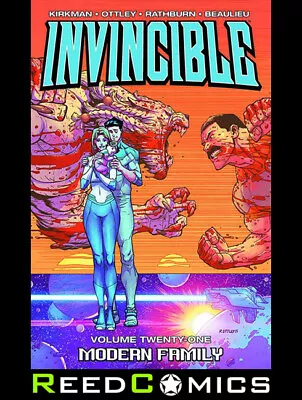 Buy INVINCIBLE VOLUME 21 MODERN FAMILY GRAPHIC NOVEL Collects Issues #115-120 • 13.50£