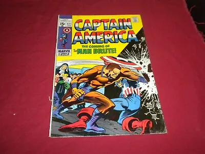 Buy BX1 Captain America #121 Marvel 1970 Comic 4.5 Bronze Age Copy 1 • 9.54£