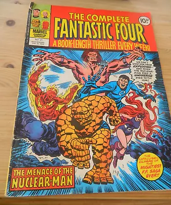 Buy 1978 Marvel Comics Group Fantastic Four No 21 Week Ending Feb 15 1978 Comic • 14.99£