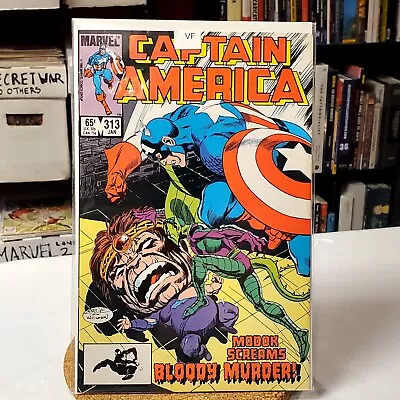 Buy Captain America #313 Vol. 1, Death Of M.O.D.O.K • 6.40£