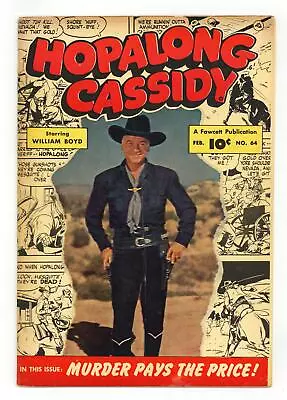 Buy Hopalong Cassidy #64 VG 4.0 1952 • 17.59£