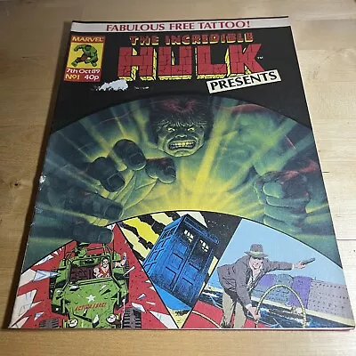 Buy The Incredible Hulk Presents #1 October 1989 • 10£