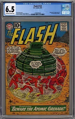 Buy Flash #122 Cgc 6.5 Off-white To White Pages Dc Comics 1961 • 205.56£