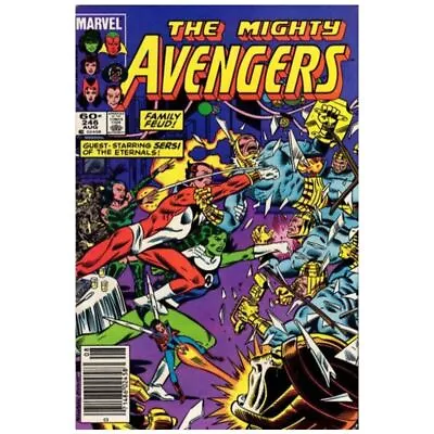 Buy Avengers (1963 Series) #246 Newsstand In Very Fine Condition. Marvel Comics [g~ • 5.23£