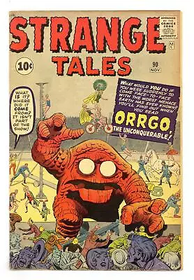 Buy Strange Tales #90 VG- 3.5 1961 • 74.32£