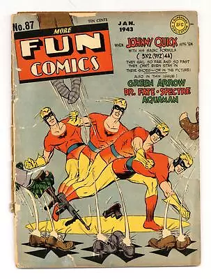 Buy More Fun Comics #87 PR 0.5 1943 • 152.12£