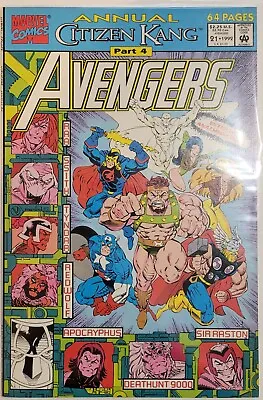 Buy AVENGERS ANNUAL #21 1st FULL APPEARANCE ANACHRONAUTS + KANG AS VICTOR TIMELY VF • 10.24£