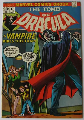 Buy Tomb Of Dracula #17 (Feb 1974, Marvel), FN-VFN (7.0), Blade Bitten By Dracula • 42.37£