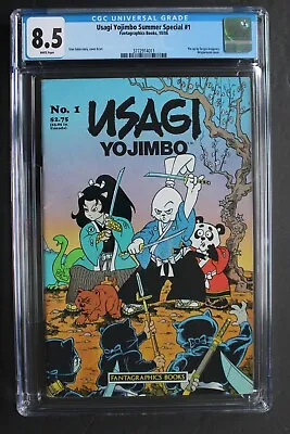 Buy Usagi Yojimbo Summer Special 1 1st Nekohana Ashiyubi 1986 ALBEDO 2,3,4-r CGC 8.5 • 46.65£