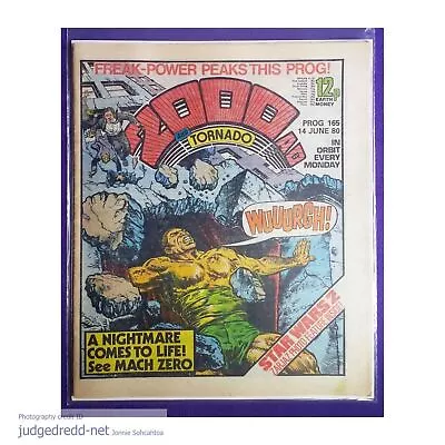 Buy 2000AD Prog 165 Star Wars Item Judge Dredd Comic Bag  14 6 80 1980 (f . • 1.74£