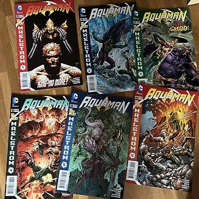 Buy Original DC US Comics: Aquaman #35-40 (New 52, Kl.Story Maelstrom) • 11.83£