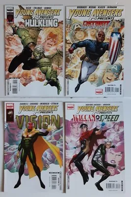 Buy Young Avengers Presents Lot 1-4 NM Marvel 2008 Wiccan Speed Vision Hawkeye Kate • 20£