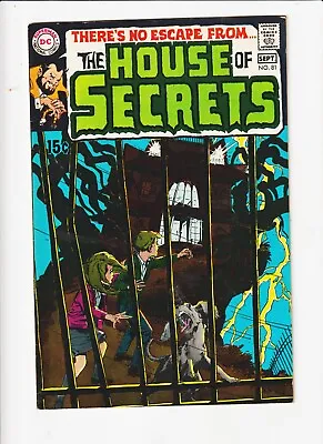 Buy House Of Secrets #81 DC Comic  #81 8.0  1969  1st Able - Cain  - Neal Adams C • 197.09£