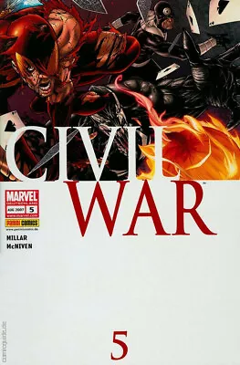 Buy Civil War 5 (Series 2007) Panini German  • 1.71£