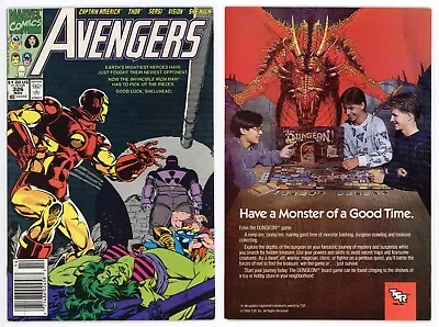 Buy Avengers #326 (FN+ 6.5) NEWSSTAND 1st App Rage Elvin Haliday 1990 Marvel • 11.24£