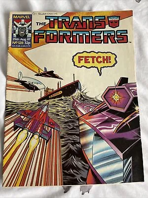Buy Transformers By Marvel Comics UK Issue No #128 August 1987 Invincible Ironman • 1.50£