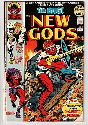 Buy New Gods #9 1972 1st Forager Kirby Art Dc Bronze Age Giant 52 Pages Fn/vfn! • 11.27£