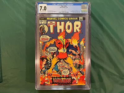 Buy Thor #225 CGC 7.0 1st Appearance Of Firelord Marvel Comics 1974 Key Buscema CVR • 95.15£