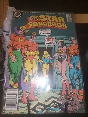 Buy All-star Squadron 45 Newsstand Wonder Woman Flash Dc Comics 1985 Vintage B • 4£