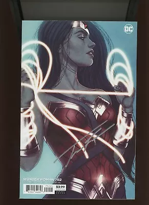 Buy (2020) Wonder Woman #752: VARIANT COVER! SIGNED BY JENNY FRISON! (9.2) • 15.81£